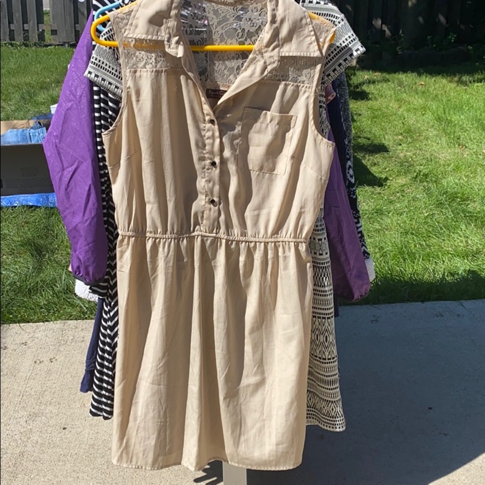 Cream dress